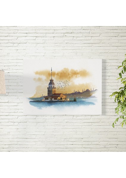 Suluboya Kız Kulesi Posteri 50X70 cm