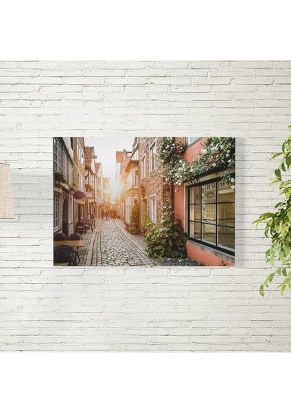 Güneşli Sokak Posteri 50X70 cm