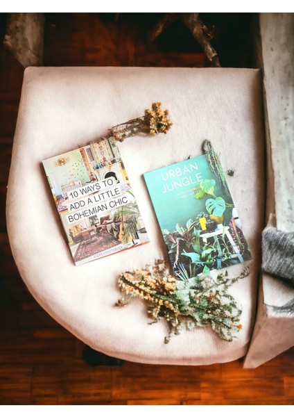 Dekoratif Kitap Kutu Seti, Urbanjungle& Bohemian Chıc 2'liset Kitap Kutu Seti fırsatları