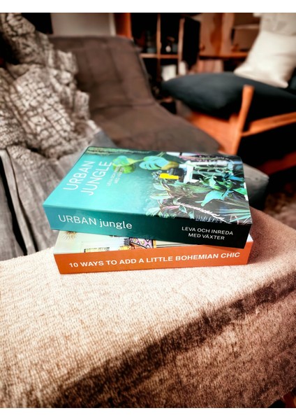 Dekoratif Kitap Kutu Seti, Urbanjungle& Bohemian Chıc 2'liset Kitap Kutu Seti indirimleri