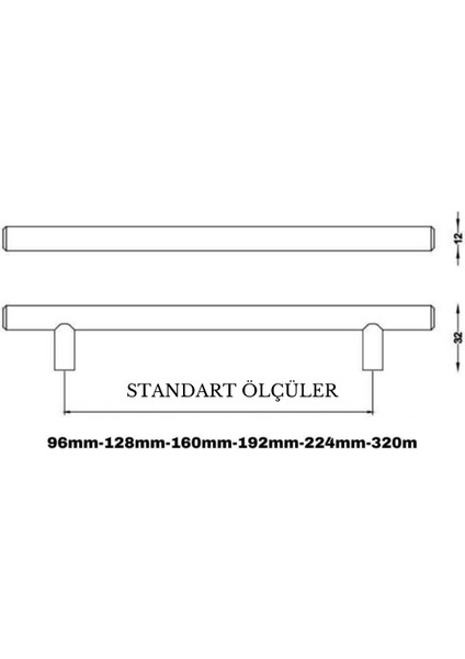 96 mm Paslanmaz Siyah Kulp Tv Ünitesi Yatak Odası Mobilya Çekmece Vestiyer Mutfak Dolap Kulbu