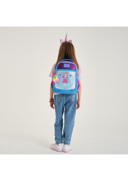 Kids Pembe Mavi Peri Desenli 2'li Okul Çanta Seti SET0223484 fiyatları