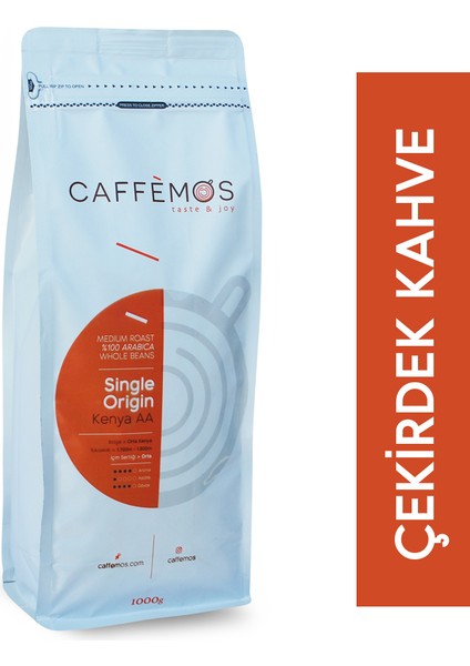Caffèmos Kenya (Çekirdek Kahve) - 1000gr