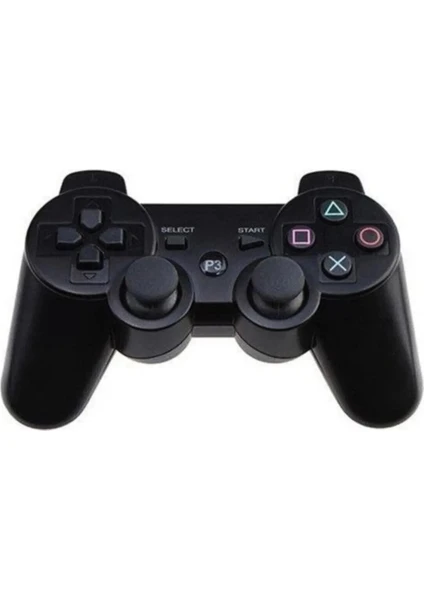 Kablosuz Siyah Doubleshock Titreşimli Pc ve Ps3 Uyumlu Yeni Nesil Joystick Gamepad