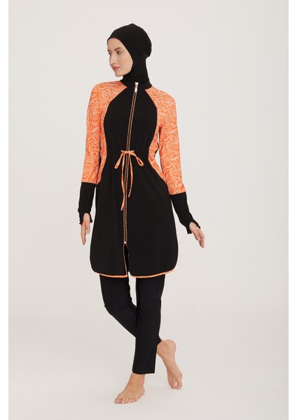 Fermuarlı Likralı Tam Tesettür Mayo 4430 fırsatları