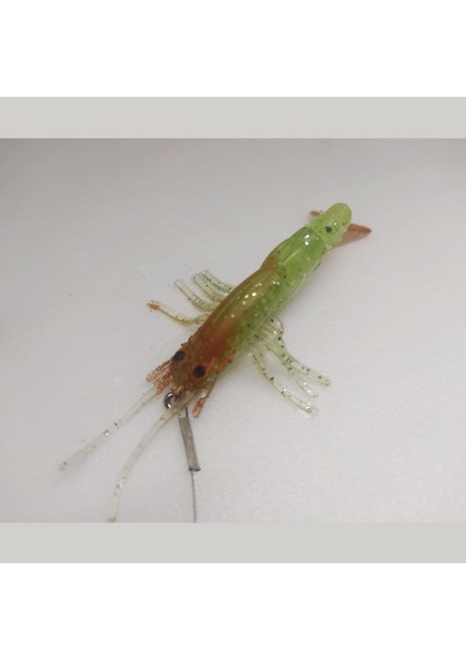 Karides Sahte Silikon Shrimp Balık Yemi Silikon Karides 7,62 cm 6,5 gr modelleri