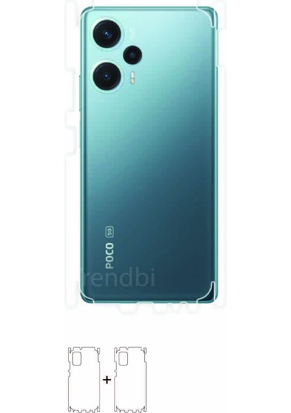 Xiaomi Poco F5 Arka Yan Koruyucu Poliüretan Film