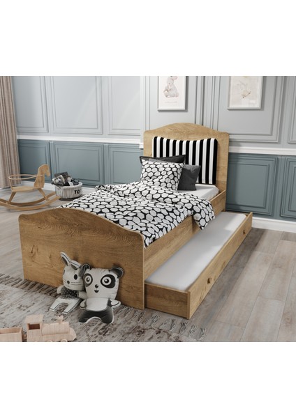 Romantic Wood Yavrulu KARYOLA(100X200) modelleri