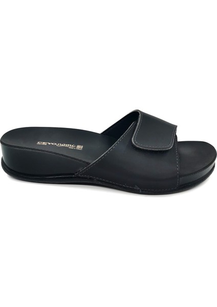 Ceyo Ayarlamalı Kadın Terlik 007 Oliva-6