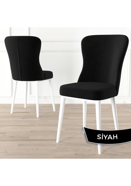 Concept Due Serisi 80X132 Açılabilir Beyaz Mutfak Masası Takımı ve 4 Sandalye indirimleri