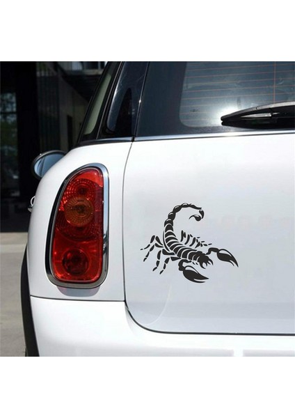 Akrep Sticker Siyah 15X15 cm fiyatları