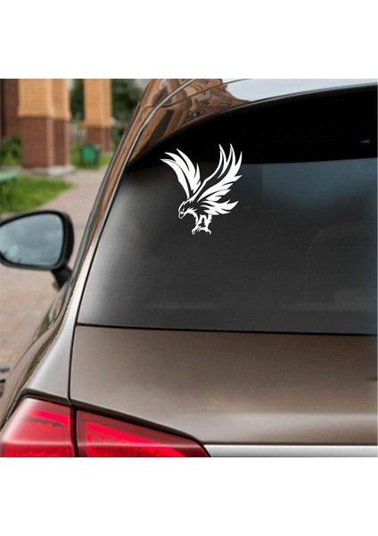 Kartal Araba Sticker Beyaz 19X21 cm fiyatları