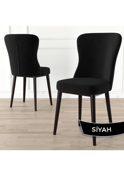 Concept Due Serisi 80X132 Açılabilir Barok Ahşap Desen Mutfak Masası Takımı ve 6 Sandalye
