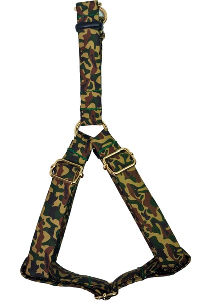 Camouflage Köpek Göğüs Tasması