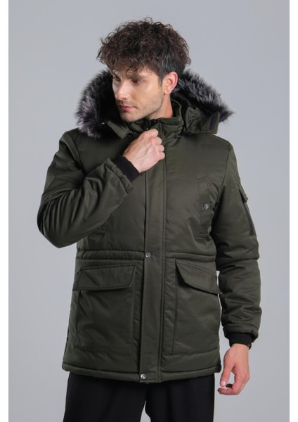 Stil Kombin Içi Kürklü Kaban Mont Bl 1506 modelleri