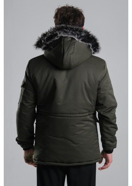 Stil Kombin Içi Kürklü Kaban Mont Bl 1506 fırsatları