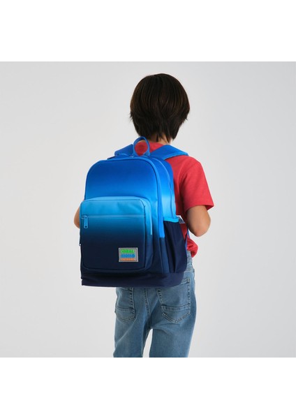 Kids Lacivert Mavi Renk Geçişli 2'li Okul Çanta Seti SET0223745 fiyatları