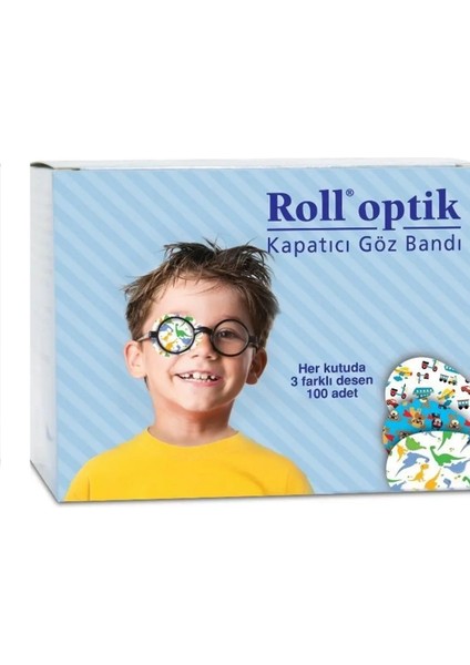 Optik Göz Kapama Bandı 100 Adet Erkek