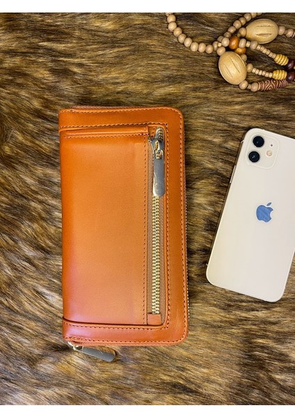 SL-2171 Orjinal Deri Şık Bayan Portföy Cüzdan 19CM×10CM Sanat Leather modelleri