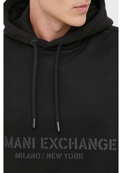 Logolu Pamuklu Kapüşonlu Regular Fit Sweat Erkek Sweat 6rzmle ZJ4XZ 1200