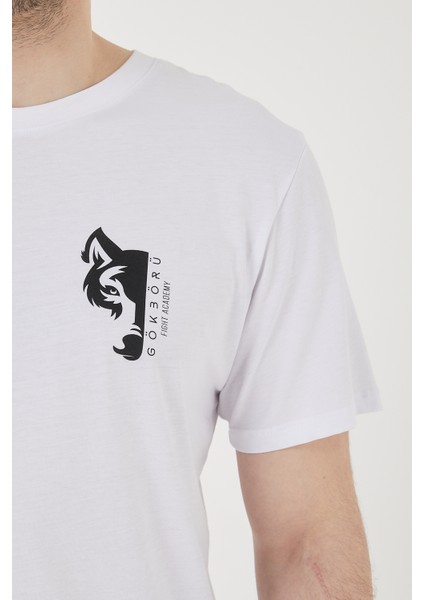 Gökbörü Stronger Oversize T-Shirt Beyaz (Unisex) modelleri