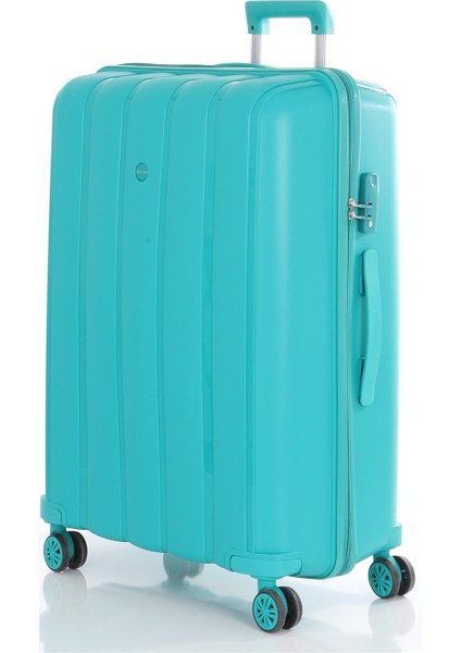 Polipropilen Büyük Boy Seyahat Valiz Seti Teleskopik Sap ve Şifreli Kilitli fiyatları