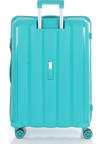 Polipropilen Büyük Boy Seyahat Valiz Seti Teleskopik Sap ve Şifreli Kilitli fırsatları