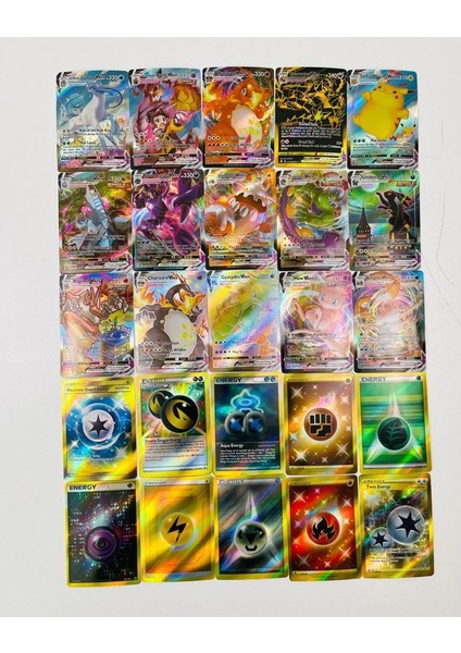 Pokemon Vmax, Energy Parlak Kart ve Pokemon Kart Koruma ve Saklama Çantası fırsatları