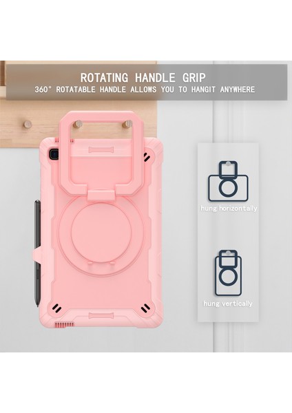 Samsung Galaxy Tab S6 Lite P610 P615 / Tab S6 Lite (2022) P613 P617 P619, Silikon+Pc Kickstand Sağlam Kapak (Yurt Dışından) indirimleri