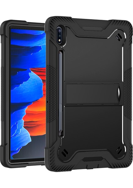 Samsung Galaxy Tab S8 Ultra Kickstand Tablet Kılıfı Silikon + Pc Şok Geçirmez Kapak (Yurt Dışından) fiyatları