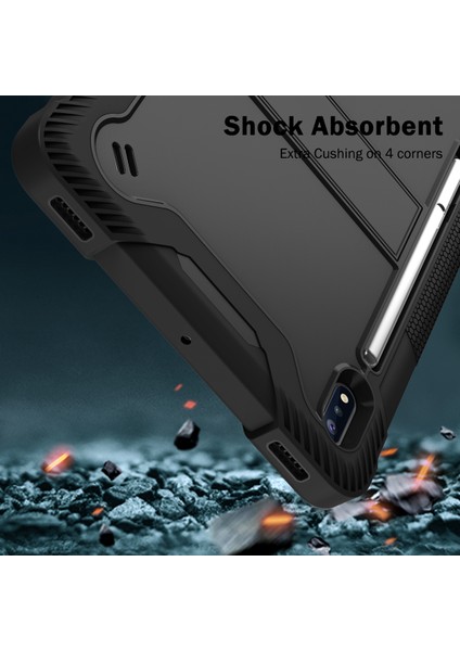Samsung Galaxy Tab S8 Ultra Kickstand Tablet Kılıfı Silikon + Pc Şok Geçirmez Kapak (Yurt Dışından) indirimleri