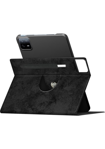 Xiaomi Pad Için 6 Pro Rotary Stand Deri Kılıf Kalem Tasarım Tablet Bırak-Kötü Kapak (Yurt Dışından)
