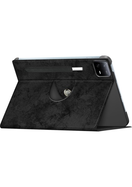 Xiaomi Pad Için 6 Pro Rotary Stand Deri Kılıf Kalem Tasarım Tablet Bırak-Kötü Kapak (Yurt Dışından)