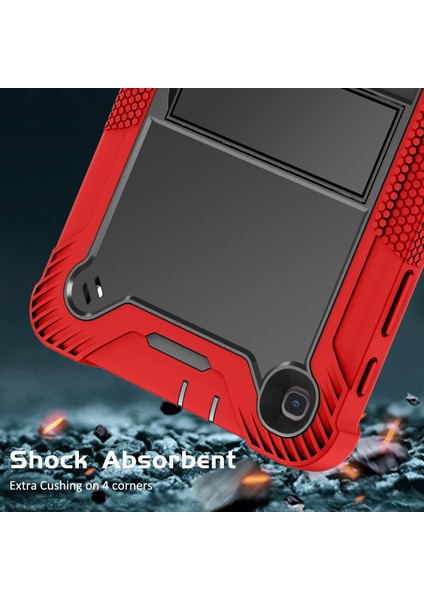 Samsung Galaxy Tab A7 Lite 8.7 Inç Tablet Kılıf Silikon + Pc Sağlam Koruyucu Kickstand Kapak (Yurt Dışından) modelleri