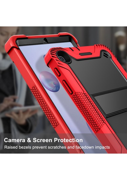 Samsung Galaxy Tab A7 Lite 8.7 Inç Tablet Kılıf Silikon + Pc Sağlam Koruyucu Kickstand Kapak (Yurt Dışından) indirimleri