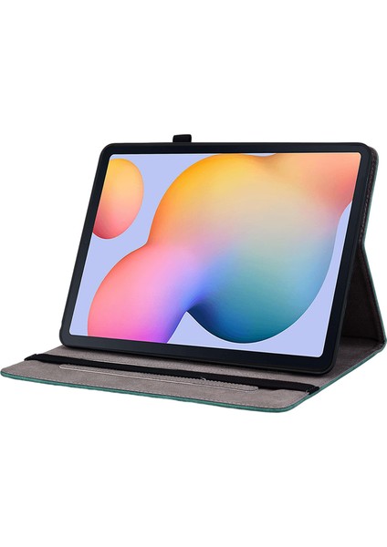 Samsung Galaxy Tab S6 Lite / Tab S6 Lite (2022) Kelebek Gül Deri Stand Kılıf Kılıfı Tutucu Tablet Kapak (Yurt Dışından) fırsatları