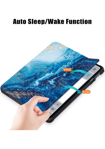 Xiaomi Pad Için 6 Pu Deri Tablet Kılıf Üç Katlı Stand Koruyucu Kapak Otomatik Uyandırma / Uyku (Yurt Dışından) fırsatları