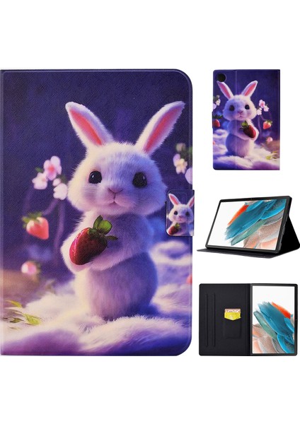 Xfashion Samsung Galaxy Tab A8 10.5 (2021) X200 X205 / Sekme A8 10.5 (2022) X207 Otomatik Uyanma / Uyku Akıllı Kapak (Yurt Dışından)