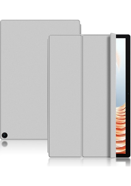 Xiaomi Kitap S Pu Deri Iş Kılıfı Manyetik Emilim Üçlü Stand Tablet Kapağı (Yurt Dışından)