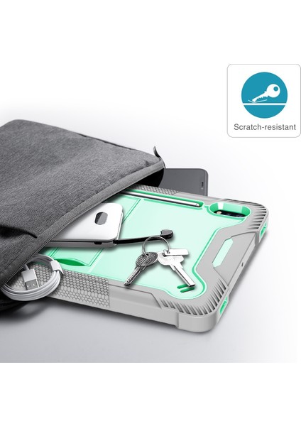 Samsung Galaxy Tab S8 / S7 Için Şok Geçirmez Kapak, Kickstand Silikon + Pc Tablet Kılıfı (Yurt Dışından) fırsatları