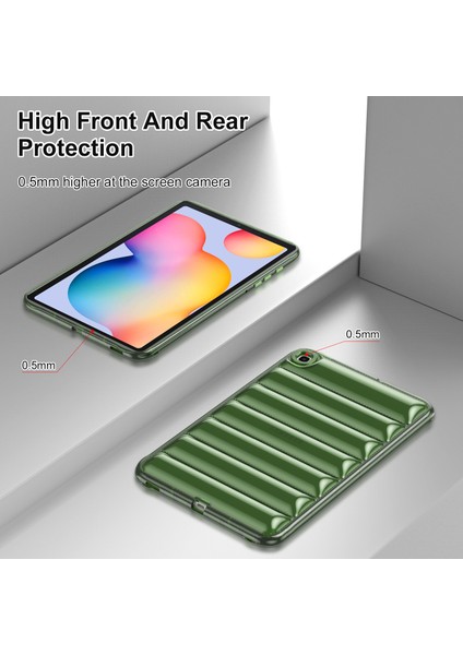 Samsung Galaxy Tab S6 Lite P610 P615 / Tab S6 Lite (2022) Tpu Tablet Kılıf Down Ceket Tasarım Koruyucu Kapak (Yurt Dışından)