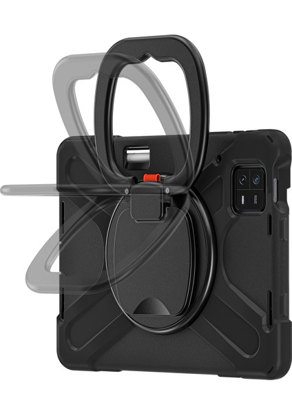 Xiaomi Pad Için 6 Pc+ Silikon Tablet Kılıf Dönen El Kavrama Kickstand Cover (Yurt Dışından) modelleri