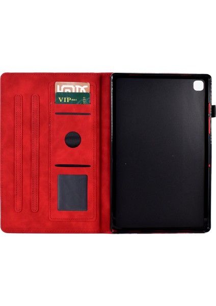 Samsung Galaxy Sekmesi Için A7 10.4 (2020) T505 T500 Stand Deri Tablet Kılıf Kılıfı Tutucu Ağaç Tablet Kapağı (Yurt Dışından) fırsatları