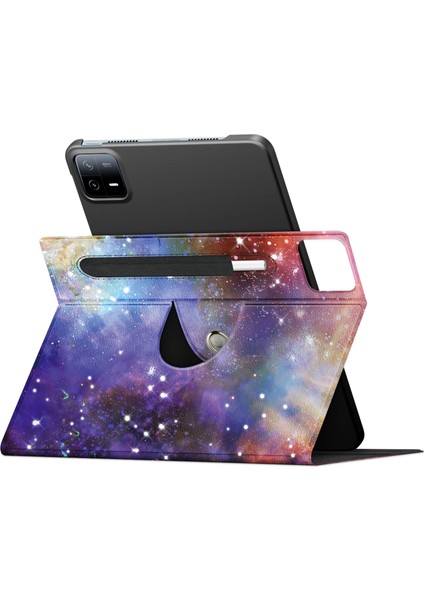 Xiaomi Pad Için 6 Pro Rotatable Pu Deri Deri Stand Kapağı Şok Geçirmez Tablet Kılıfı (Yurt Dışından) modelleri
