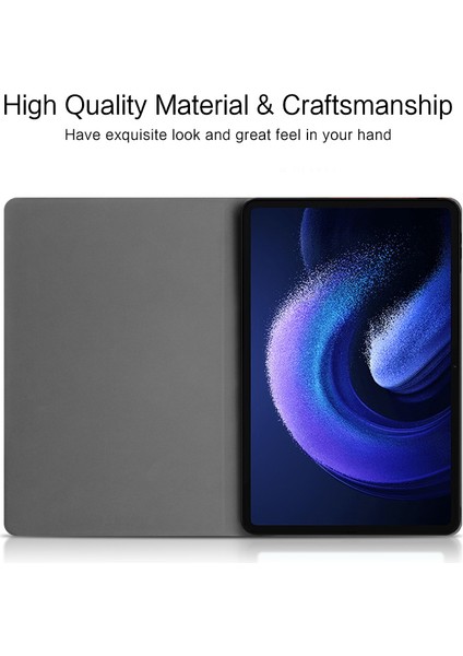 Xiaomi Pad Için 6 Pu Deri Tablet Kılıf Tam Koruma Stand Tablet Kapak (Yurt Dışından)