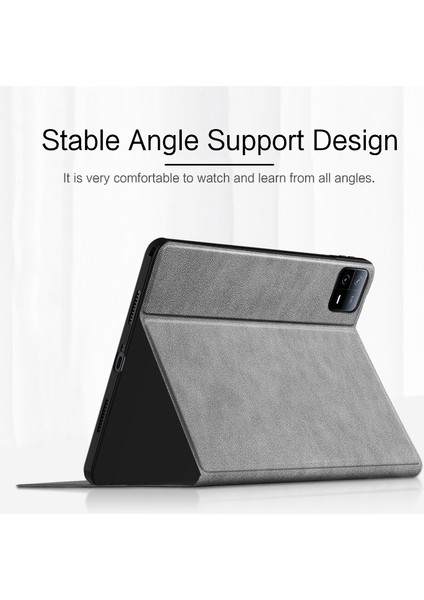 Xiaomi Pad Için 6 Pu Deri Tablet Kılıf Tam Koruma Stand Tablet Kapak (Yurt Dışından)
