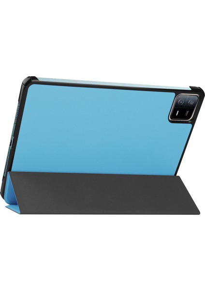Xiaomi Pad Için 6 Tri Katlı Stand Tablet Kılıf Otomatik Uyanma / Uyku Deri Tablet Kapak (Yurt Dışından) fırsatları