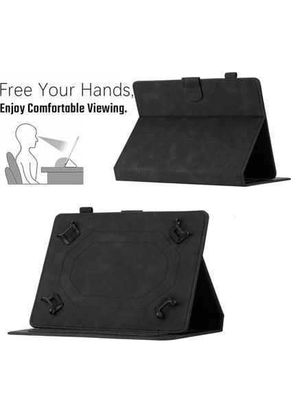 Xfashion 7 Inç Tablet Pu Deri Stand Kılıf Kelebek Kart Tutucu Tablet Kapak (Yurt Dışından)