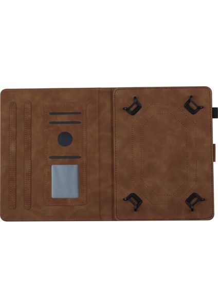 7 Inç Tablet Pu Deri Stand Kılıf Kelebek Kart Tutucu Tablet Kapak (Yurt Dışından)