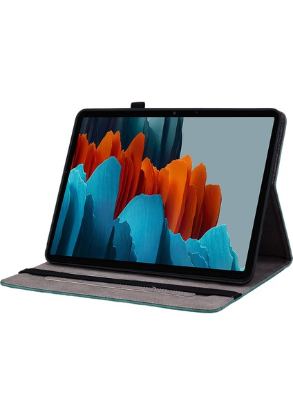 Samsung Galaxy Tab S7 / S8 Için Tablet Deri Kılıf (Yurt Dışından)